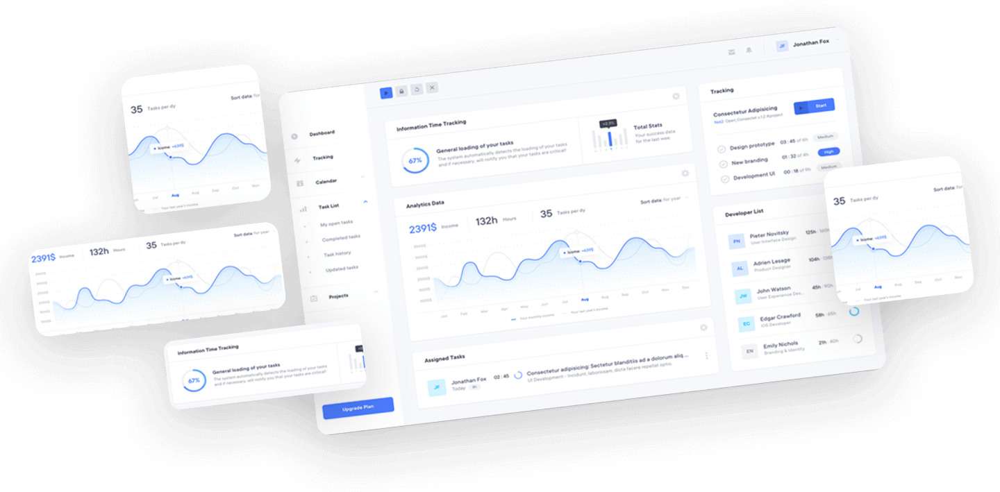Inventory Sync Software Dashboard